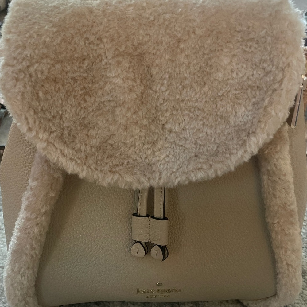 Kate spade Sherpa backpack